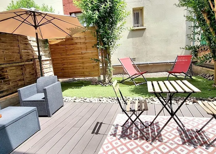 Apartment T2 Cosy & Garden - Hypercentre - Gare - Wifi *