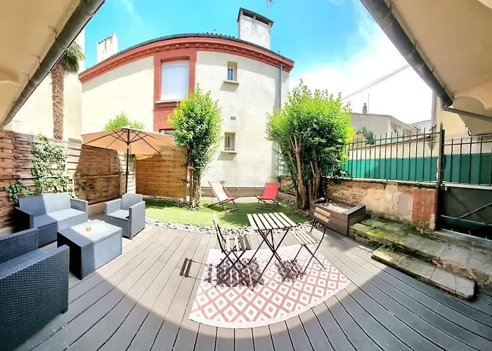T2 Cosy & Garden - Hypercentre - Gare - Wifi Appartement
